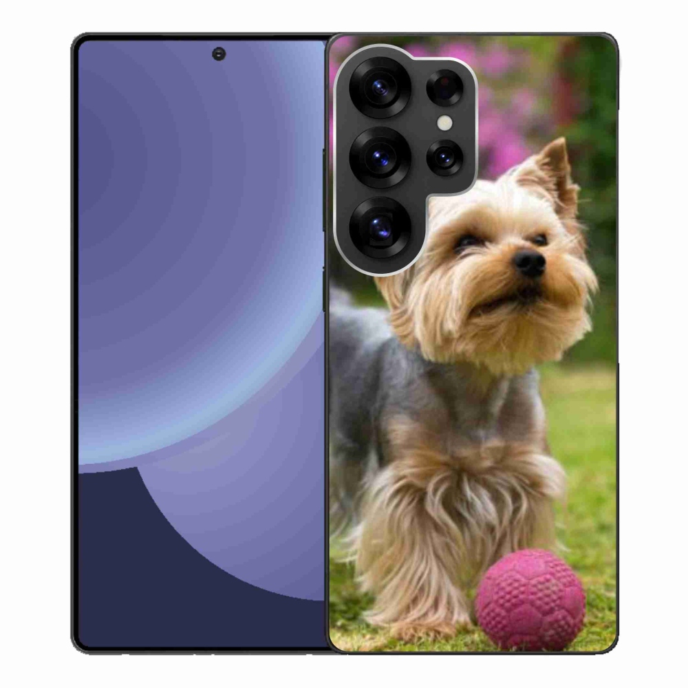 Gelový kryt mmCase na Samsung Galaxy S25 Ultra - jorkšír 4