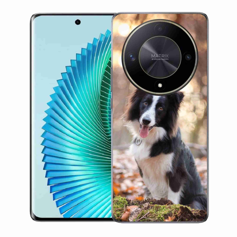 Gelový obal mmCase na Honor Magic 6 Lite 5G - border kolie 1