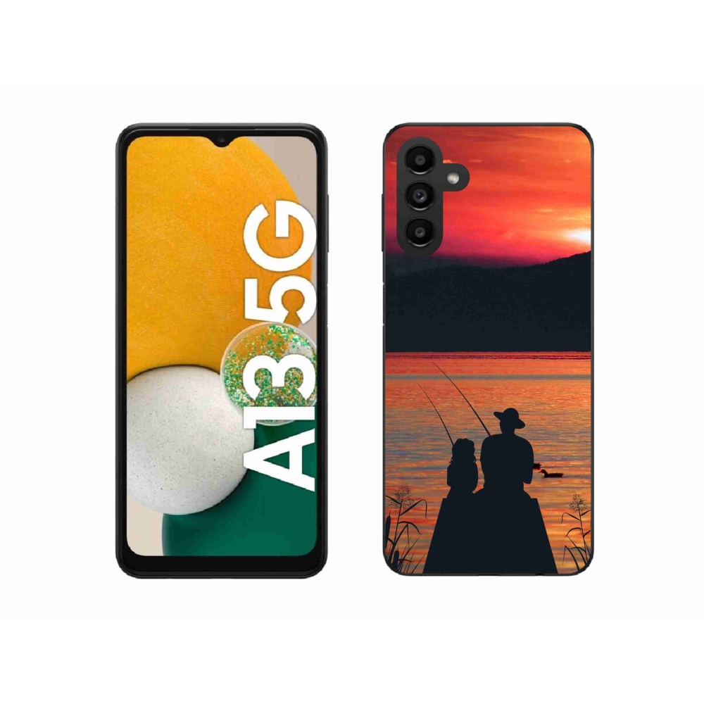 Gelový kryt mmCase na Samsung Galaxy A13 5G - rybaření 3