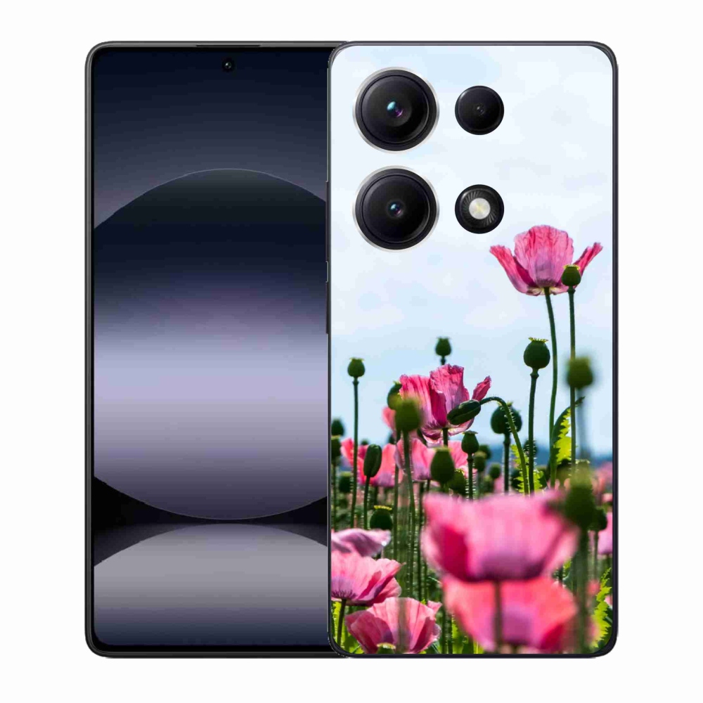Gelový kryt mmCase na Xiaomi Redmi Note 14S - vlčí mák