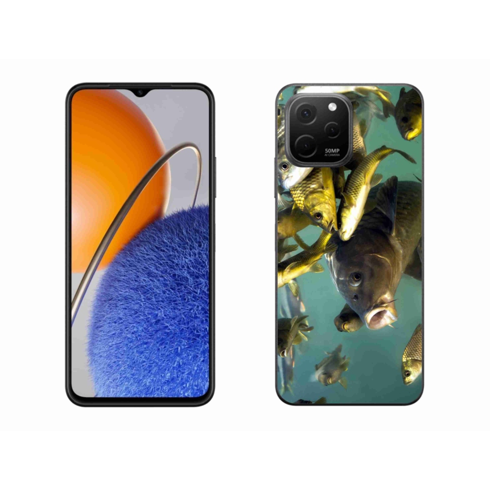 Gelový obal mmCase na Huawei Nova Y61 - hejno ryb