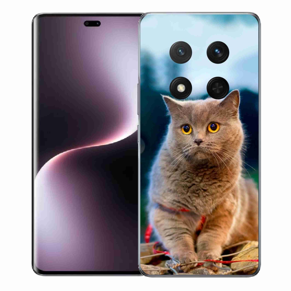 Gelový kryt mmCase na Honor Magic 7 Lite 5G - britská modrá 2