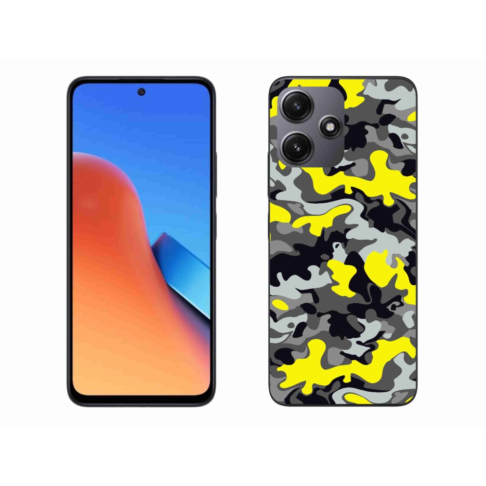 Gelový kryt mmCase na Xiaomi Redmi 12 5G - maskáčový vzor 6