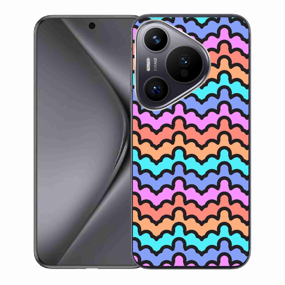 Gelový kryt mmCase na Huawei Pura 70 - abstraktní motiv 30
