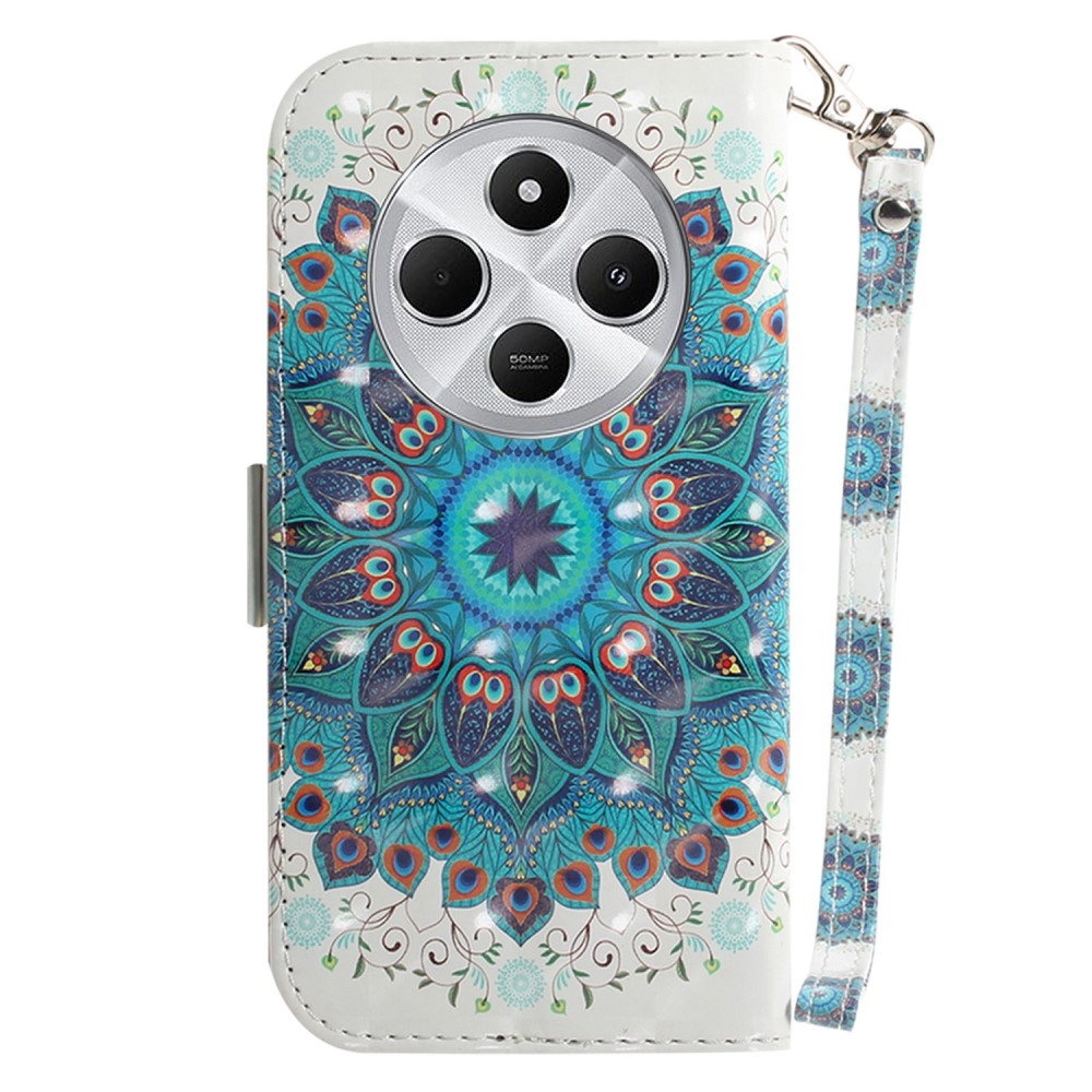 Patty knížkové pouzdro na Xiaomi Redmi 14C/Poco C75 - mandala