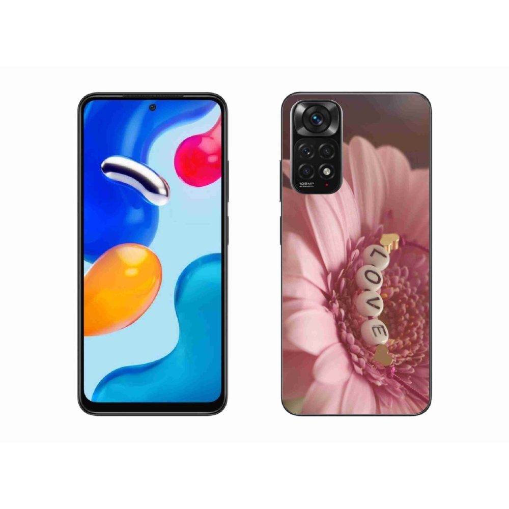 Gelový kryt mmCase na Xiaomi Redmi Note 11S 4G - přívěsek love