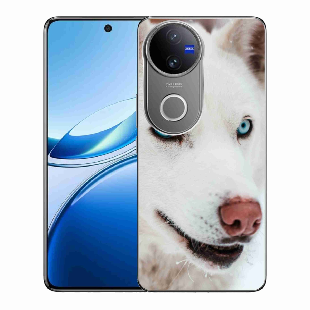 Gelový kryt mmCase na Vivo V50 5G - psí pohled