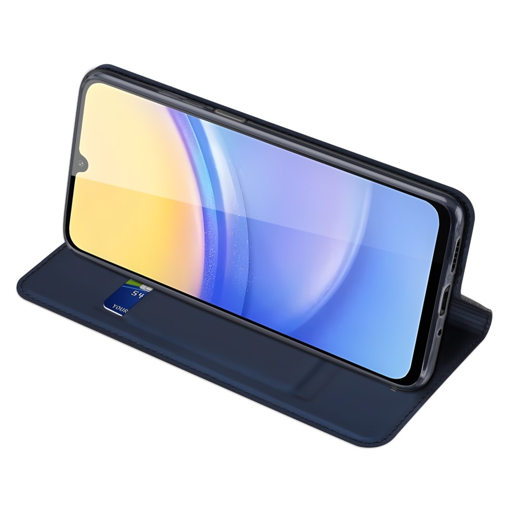 DUX knížkové pouzdro na Samsung Galaxy A16 4G/5G - tmavěmodré