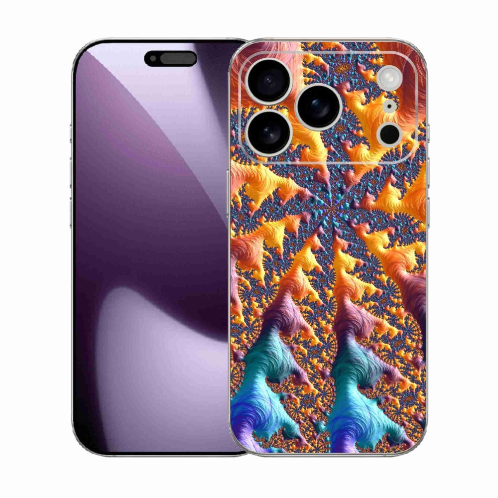 Gelový kryt mmCase na iPhone 17 Pro - abstraktní motiv 23