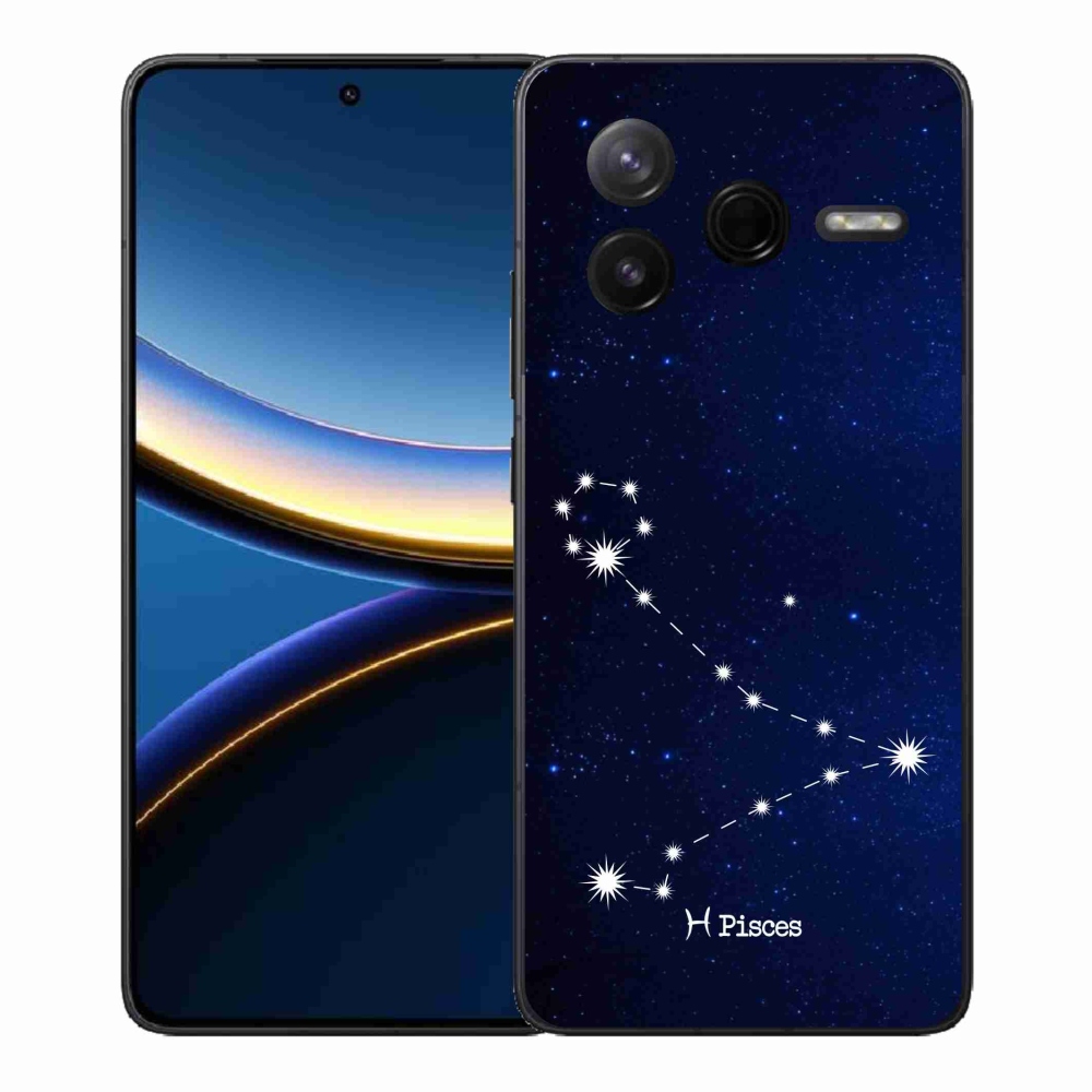 Gelový kryt mmCase na Xiaomi Poco F7 Pro - souhvězdí Ryby