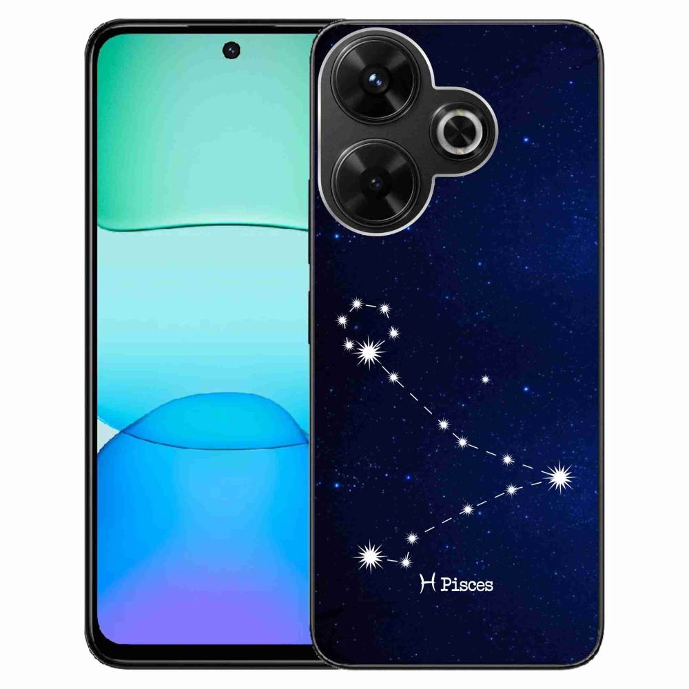 Gelový kryt mmCase na Xiaomi Redmi 13 4G/Poco M6 4G  - souhvězdí Ryby