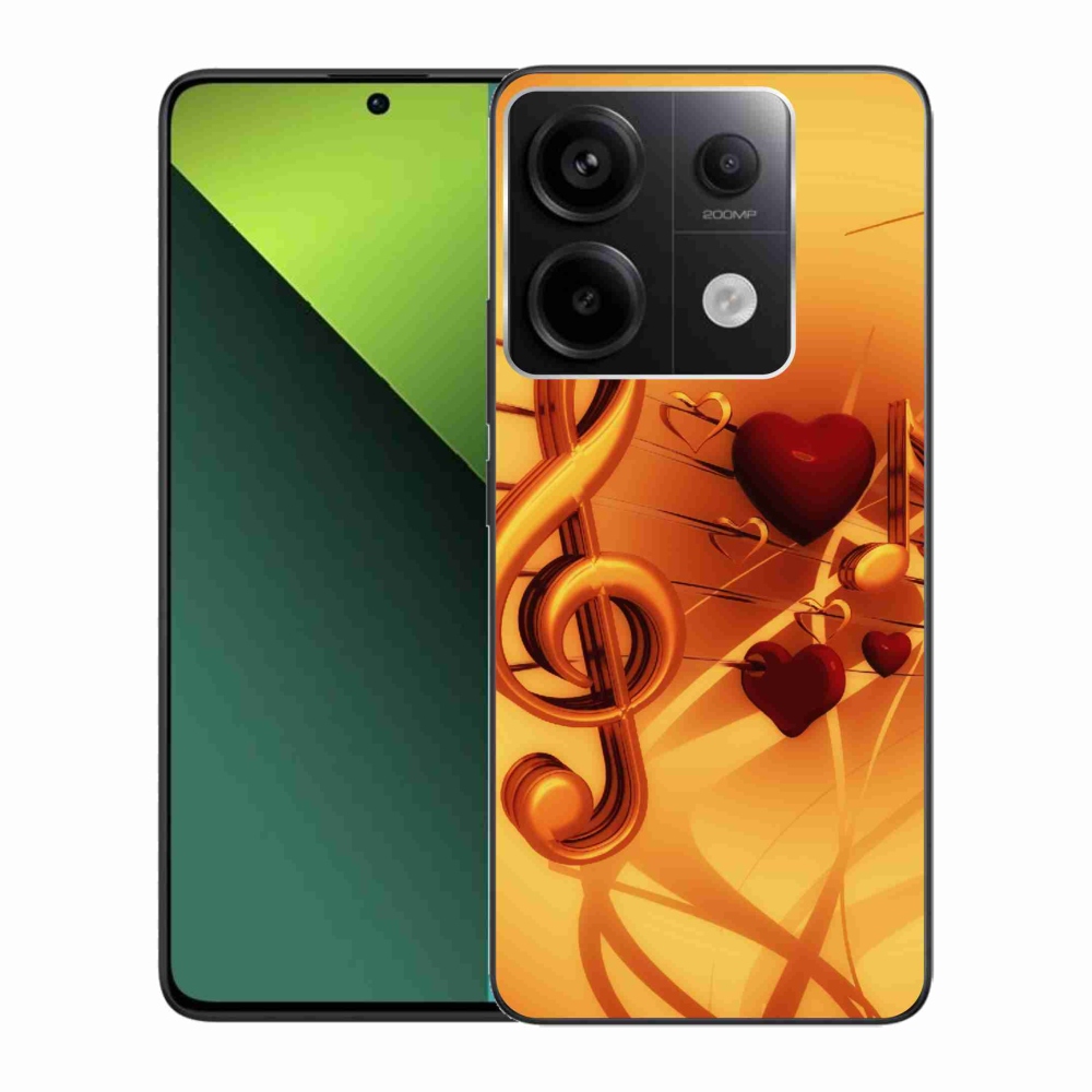 Gelový kryt mmCase na Xiaomi Redmi Note 13 Pro 5G/Poco X6 5G - noty