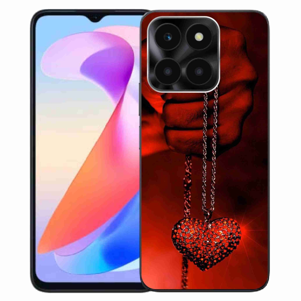 Gelový kryt mmCase na Honor X6a - náhrdelník