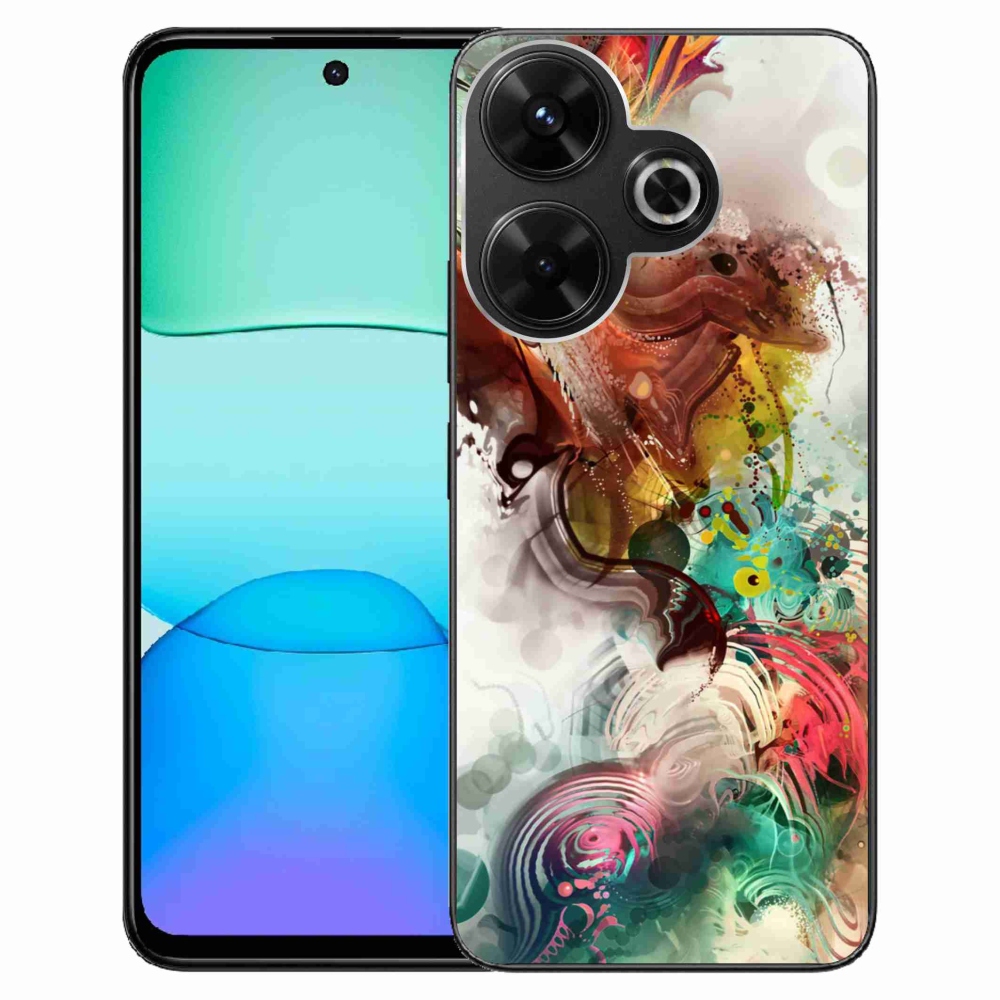Gelový kryt mmCase na Xiaomi Redmi 13 4G/Poco M6 4G - abstrakt 1
