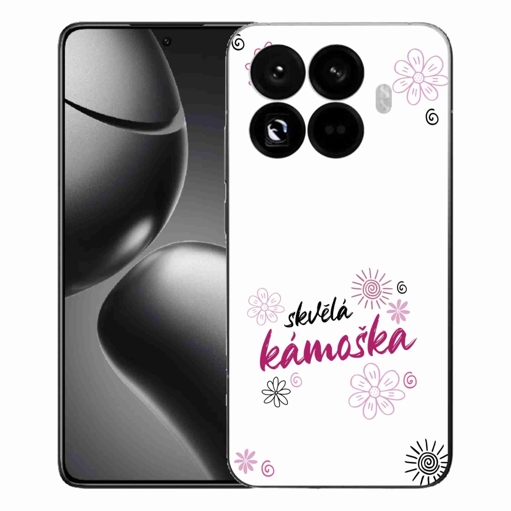 Gelový kryt mmCase na Xiaomi 15T Pro - skvělá kámoška bílé pozadí