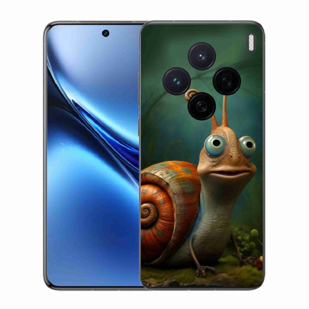 Gelový kryt mmCase na Vivo X200 5G - šnek
