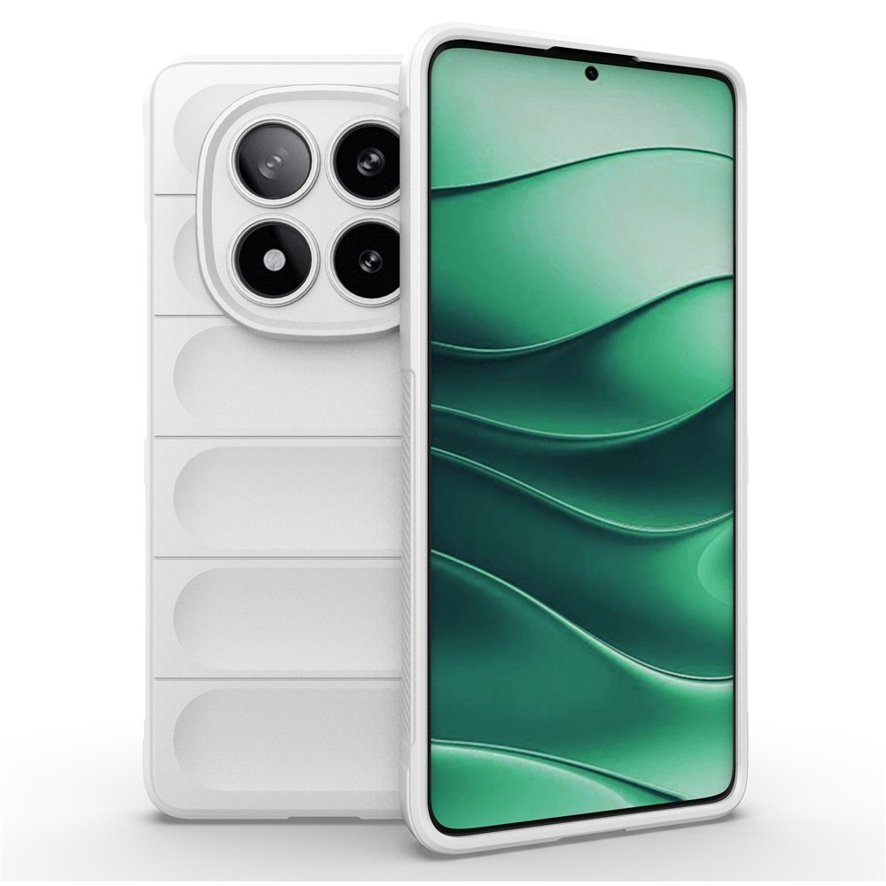 Rugg odolný gelový obal na Xiaomi Redmi Note 14 Pro 5G/Poco X7 5G - bílý
