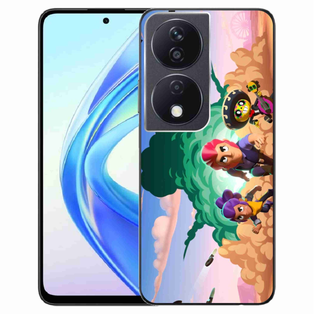 Gelový kryt mmCase na Honor X7b/Honor 90 Smart - brawl stars