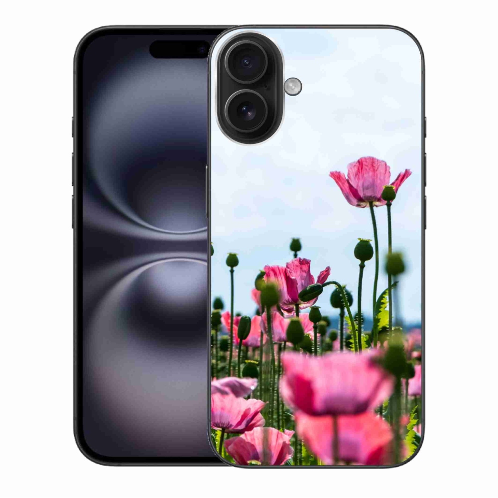 Gelový kryt mmCase na iPhone 16 Plus - vlčí mák