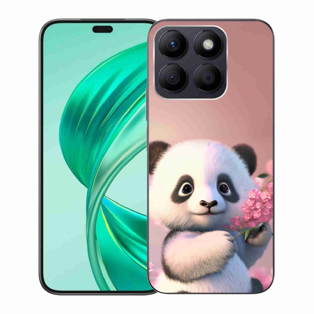 Gelový kryt mmCase na Honor X8b - roztomilá panda
