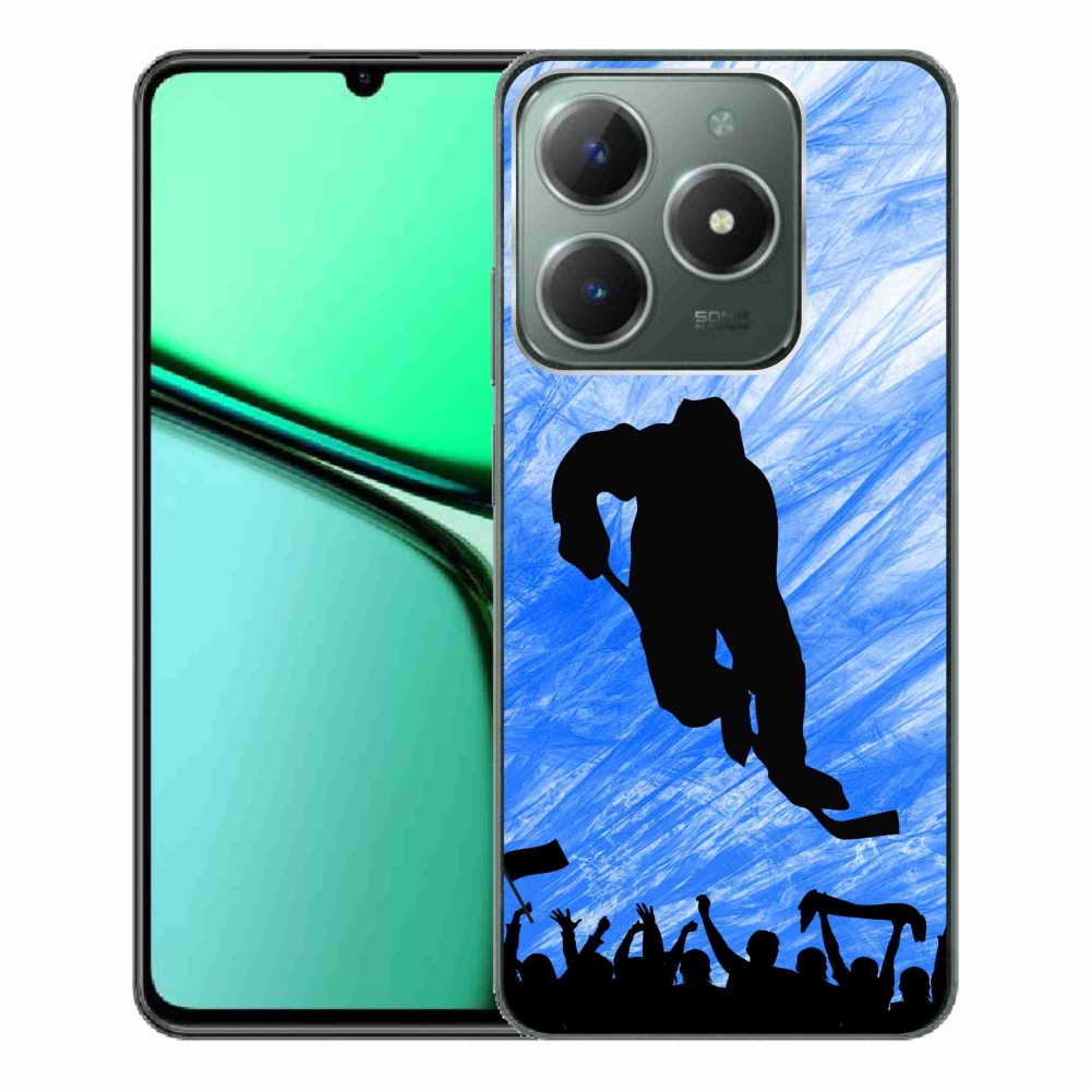 Gelový kryt mmCase na Realme C61 - hokejový hráč
