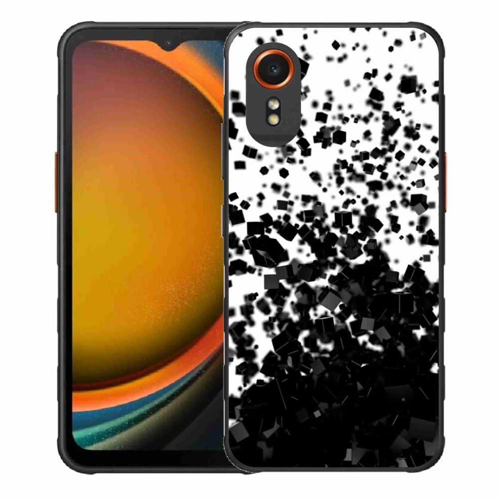 Gelový kryt mmCase na Samsung Galaxy Xcover 7 - abstraktní vzor 1