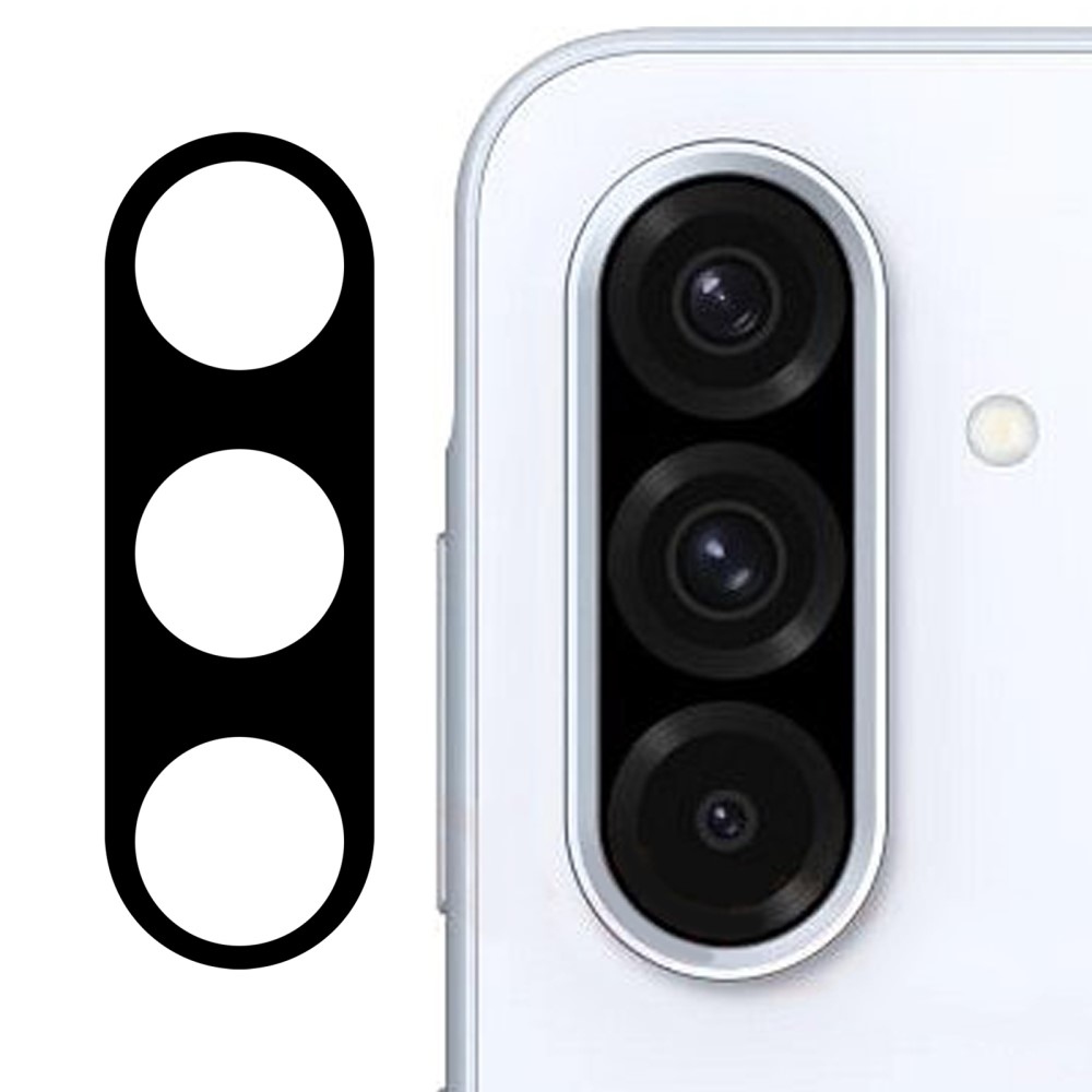 Sklo čočky fotoaparátu na Samsung Galaxy A36 5G - černé