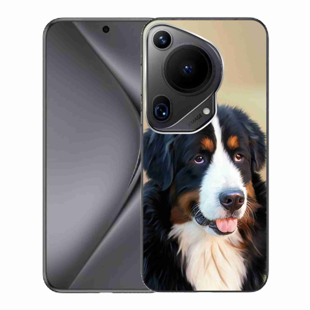 Gelový obal mmCase na Huawei Pura 70 Ultra - bernský salašnický pes