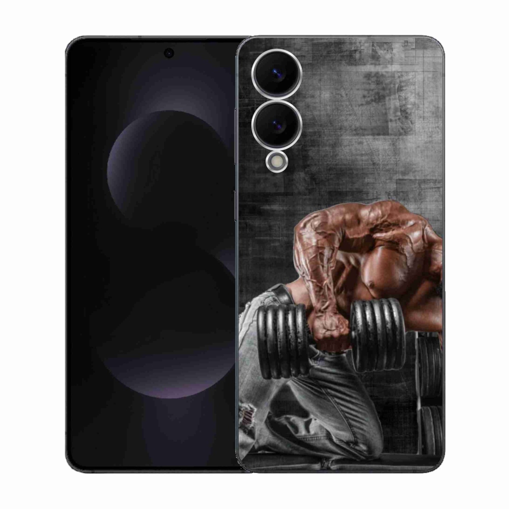 Gelový kryt mmCase na Samsung Galaxy S25 Edge - posilování 1