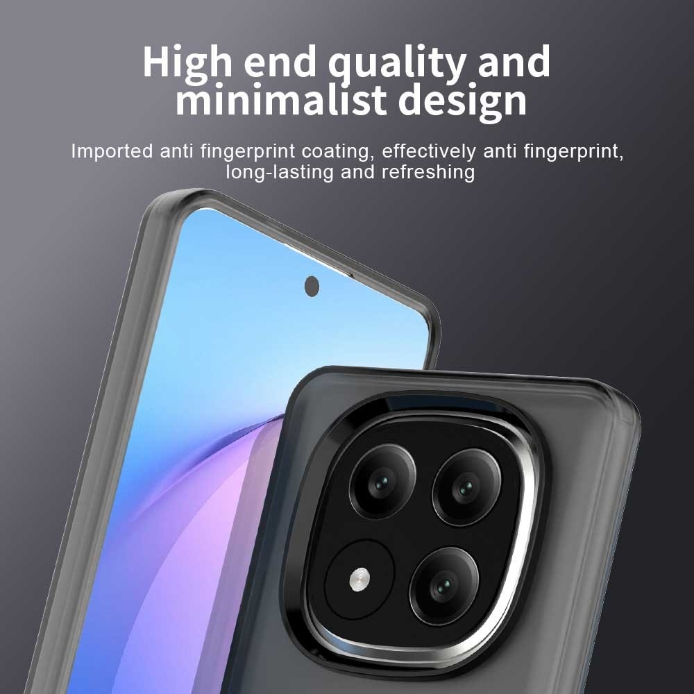 Candy gelový obal s MagSafe na Xiaomi Redmi Note 14 Pro+ 5G - černý