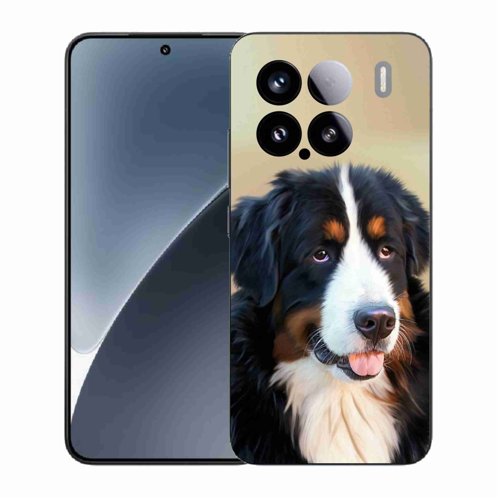 Gelový kryt mmCase na Xiaomi 15 - bernský salašnický pes