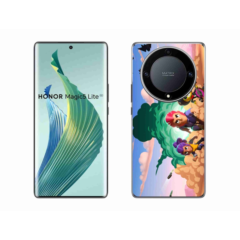 Gelový kryt mmCase na Honor Magic 5 Lite 5G - brawl stars