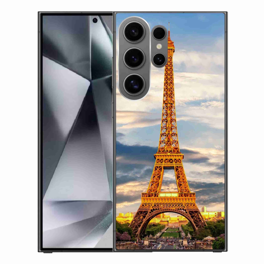 Gelový kryt mmCase na Samsung Galaxy S24 Ultra - eiffelova věž 3