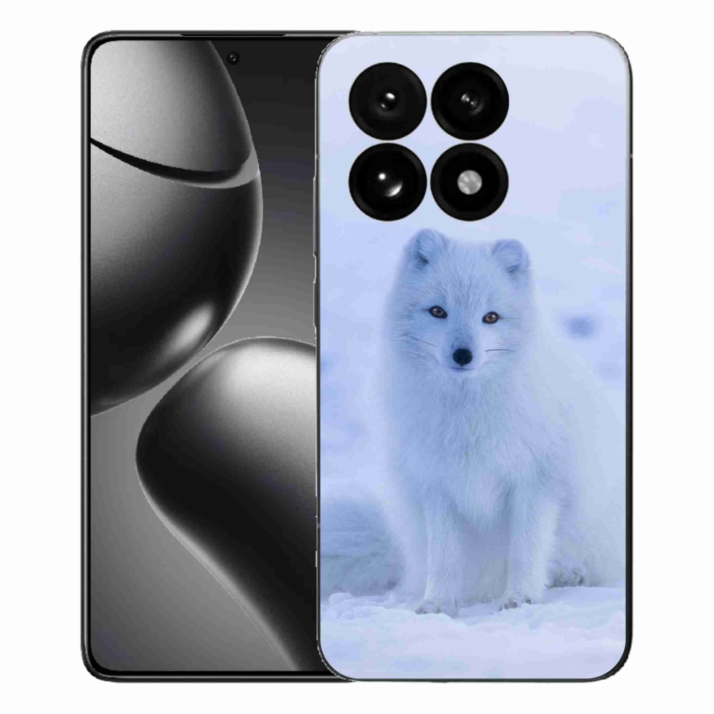 Gelový kryt mmCase na Xiaomi 15T - polární liška