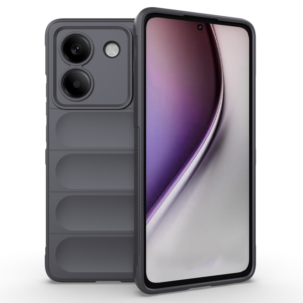 Rugg odolný gelový obal na Xiaomi Poco M7 Pro 5G - tmavěšedý