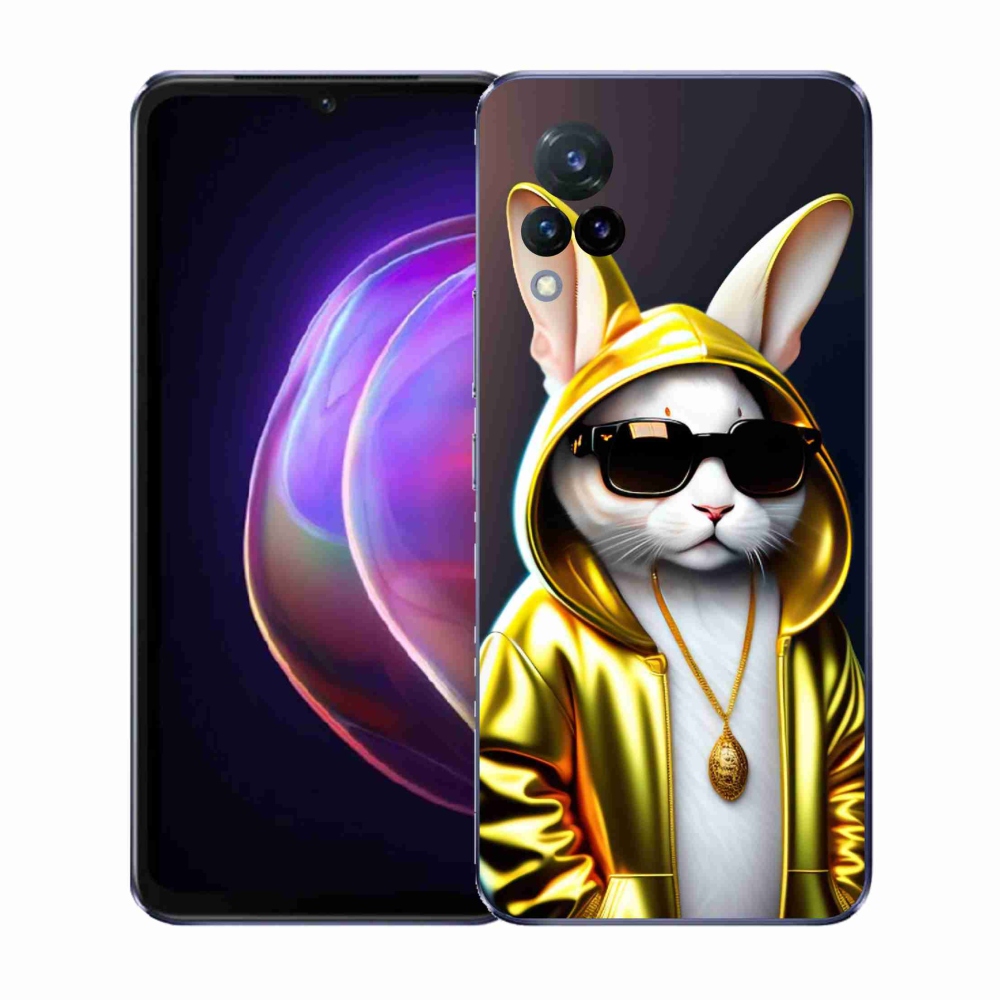 Gelový kryt mmCase na Vivo V21 4G/5G - kočka boss