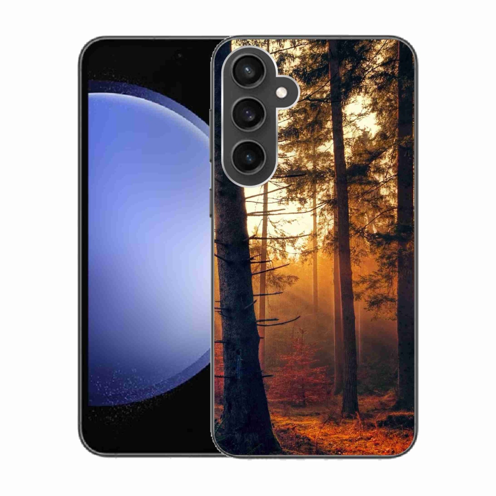 Gelový obal mmCase na Samsung Galaxy S23 FE - les