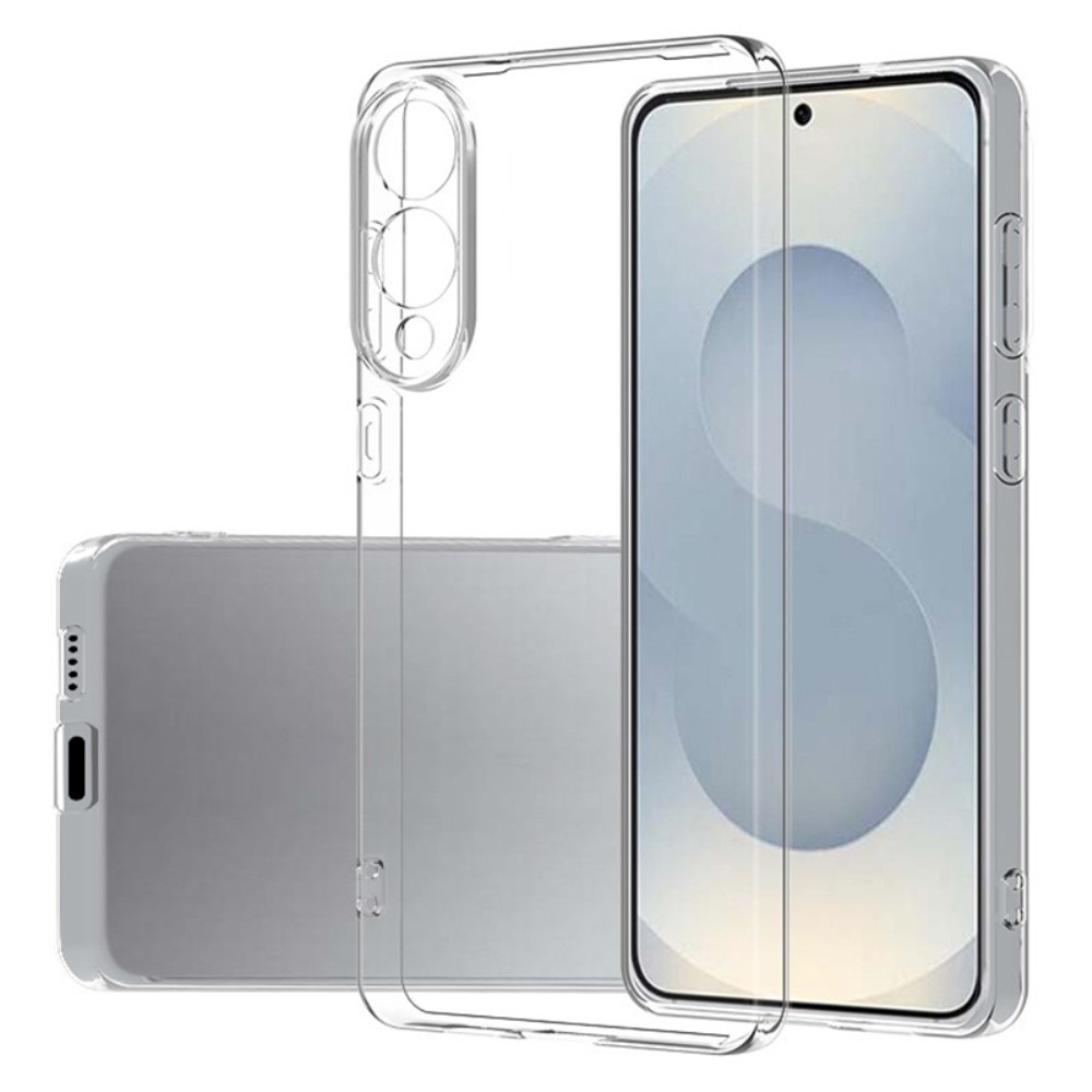 Průhledný gelový obal na Samsung Galaxy S25 Edge - průhledný