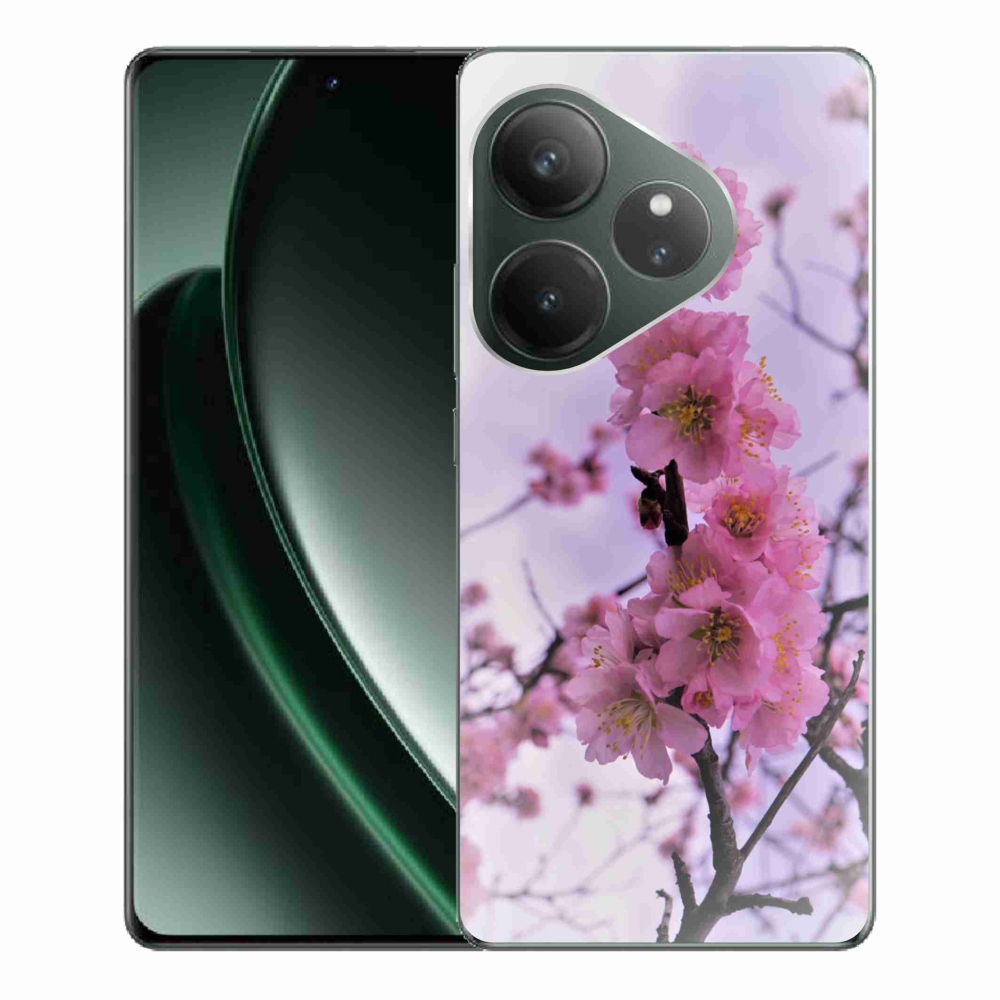 Gelový kryt mmCase na Realme GT 6 5G/GT 6T 5G - květiny 7