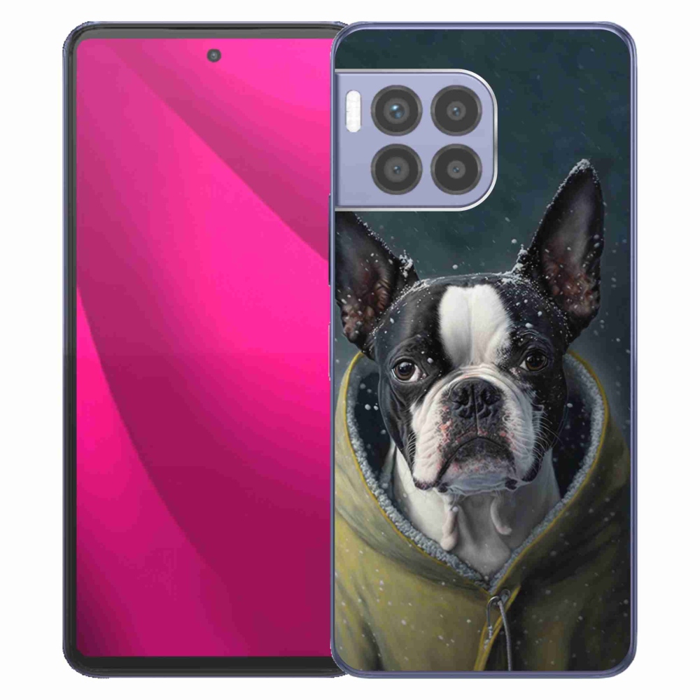 Gelový kryt mmCase na T-Mobile T Phone 2 Pro - buldoček