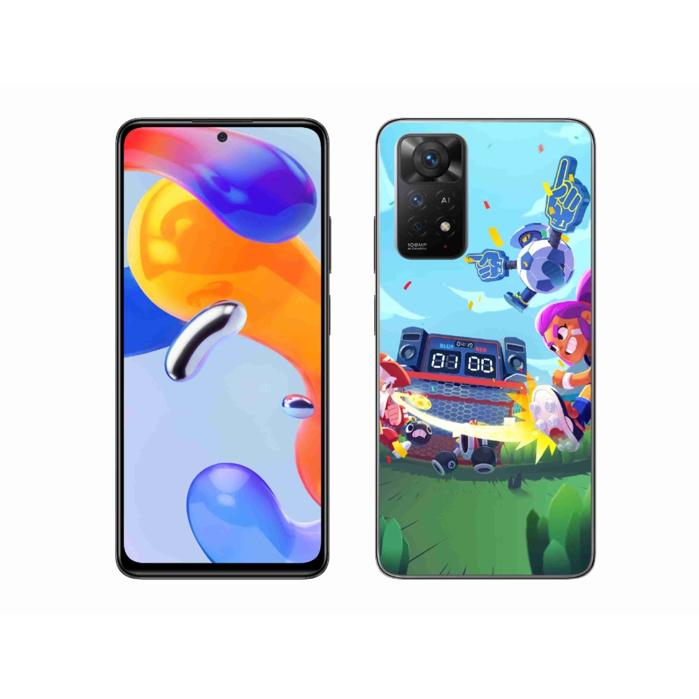 Gelový kryt mmCase na Xiaomi Redmi Note 11 Pro 4G/5G - brawl stars 1