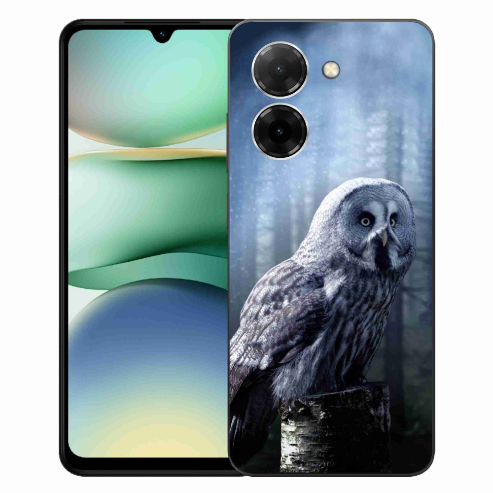 Gelový kryt mmCase na Xiaomi Redmi A5 (171.7x77.8x8.3mm) - sova