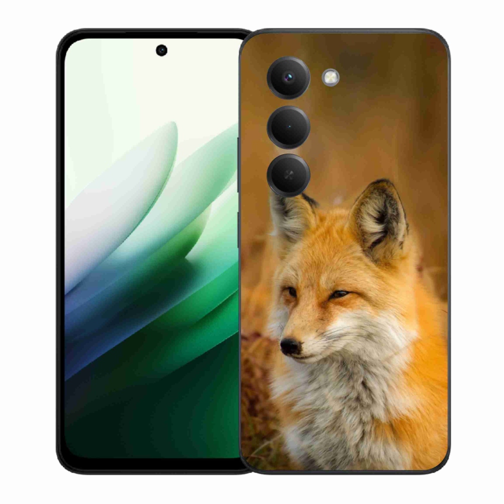 Gelový kryt mmCase na Xiaomi Redmi 15 5G (169mm) - liška
