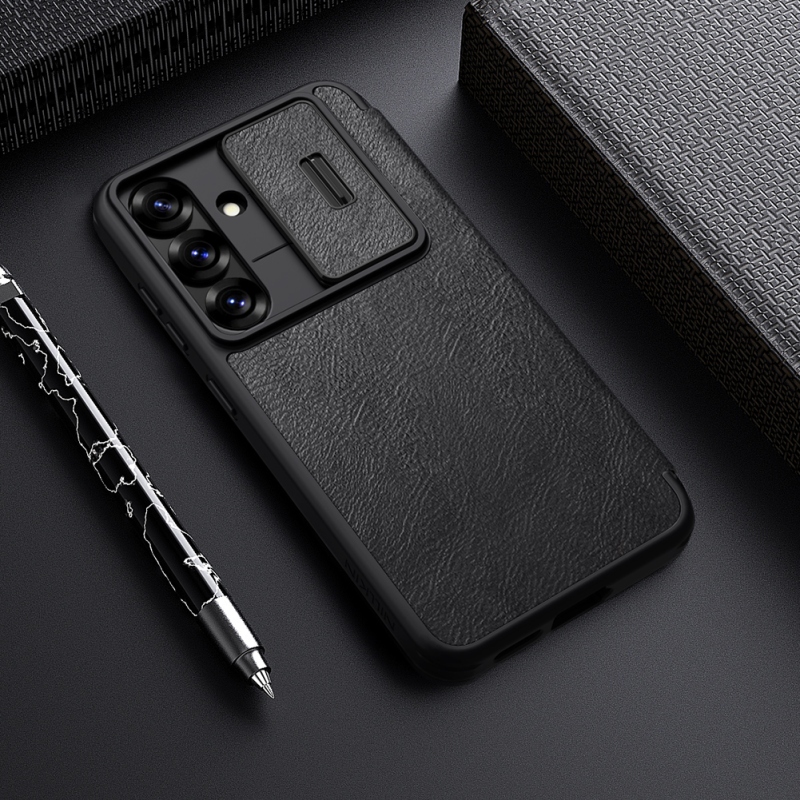 Nillkin Qin Book PRO Pouzdro pro Samsung Galaxy S25+ Black
