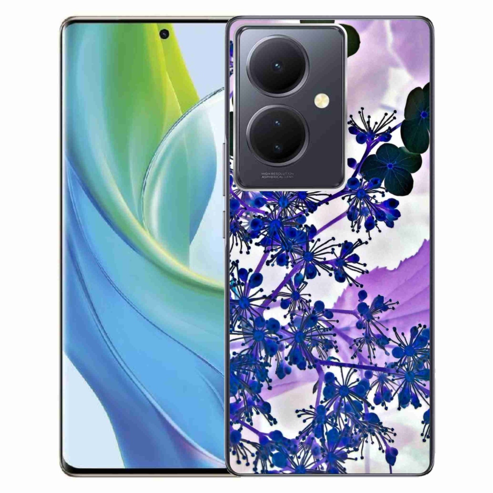 Gelový kryt mmCase na Vivo V29 Lite 5G - květ hortenzie