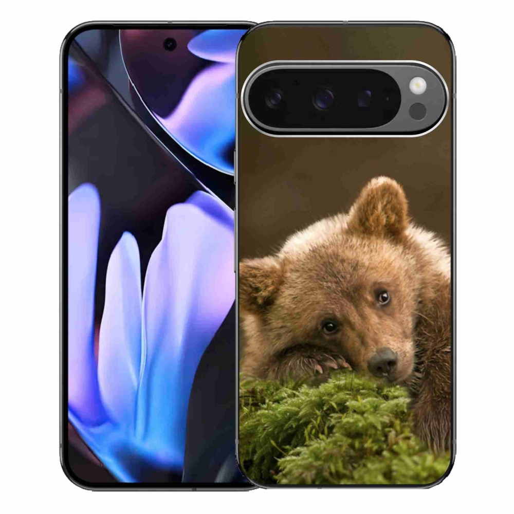 Gelový kryt mmCase na Google Pixel 9 Pro XL - medvěd