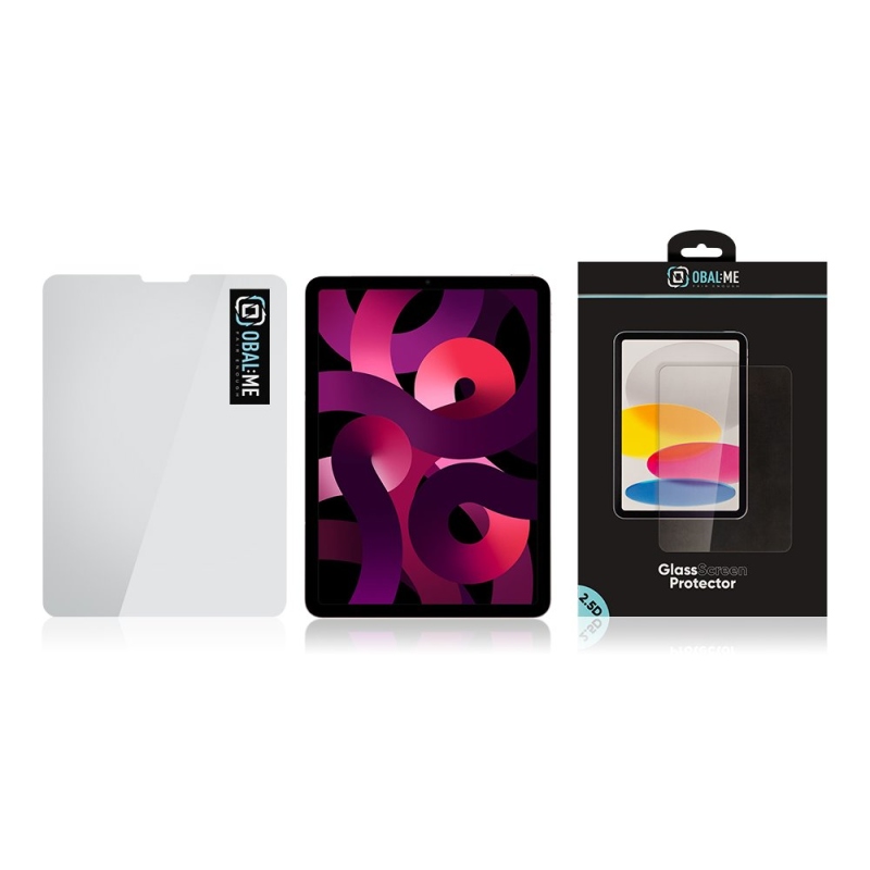 OBAL:ME 2.5D Tvrzené Sklo pro Apple iPad Air 2020/2022 Clear