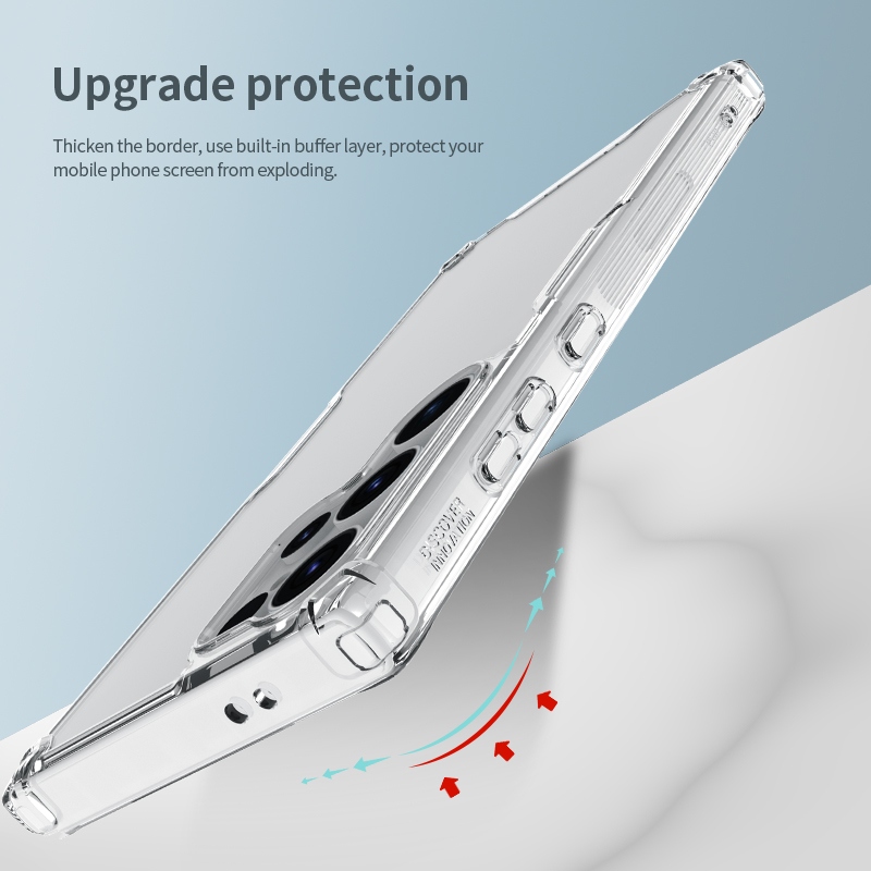 Nillkin Nature TPU PRO Kryt pro Samsung Galaxy S24 Ultra Transparent