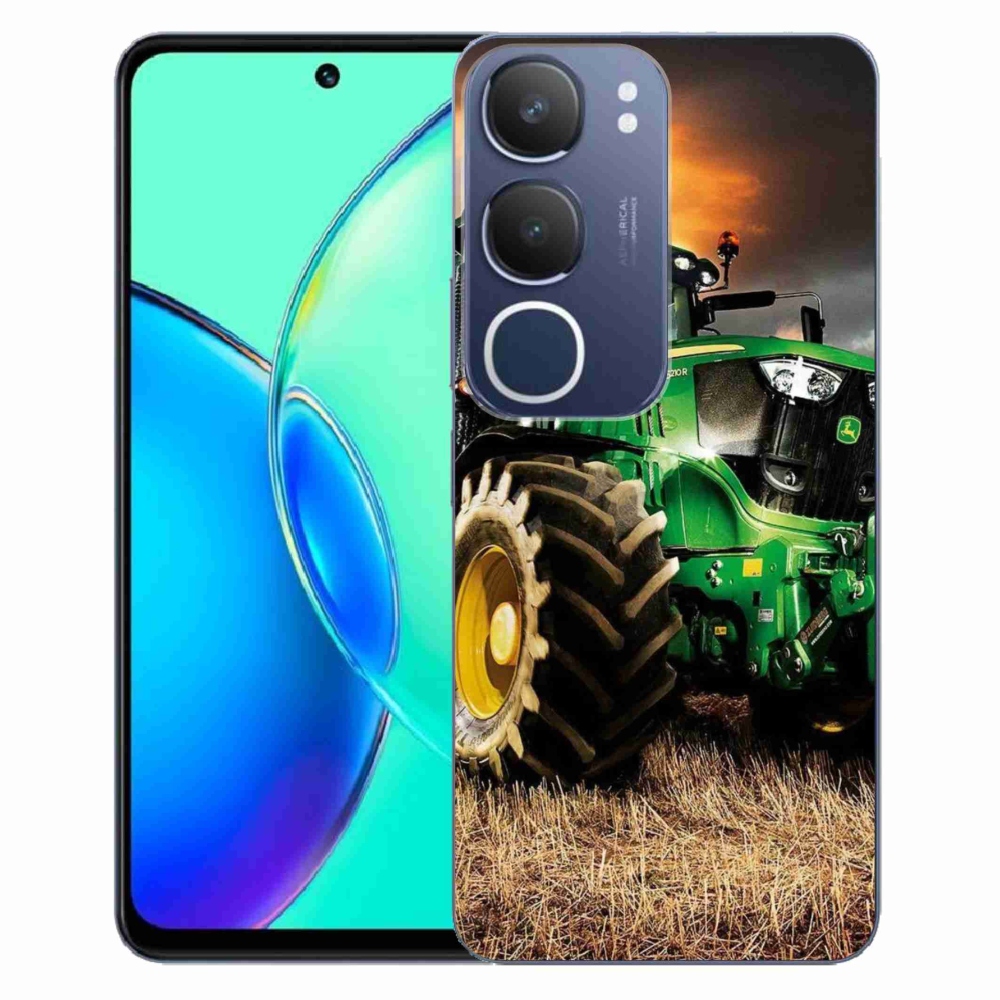 Gelový kryt mmCase na Vivo Y19s - traktor