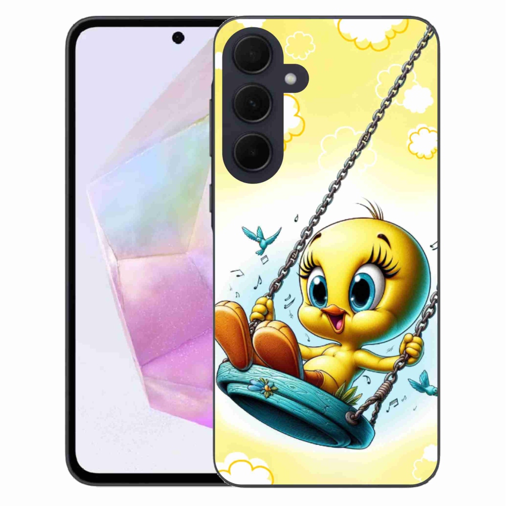 Gelový kryt mmCase na Samsung Galaxy A35 5G - tweety